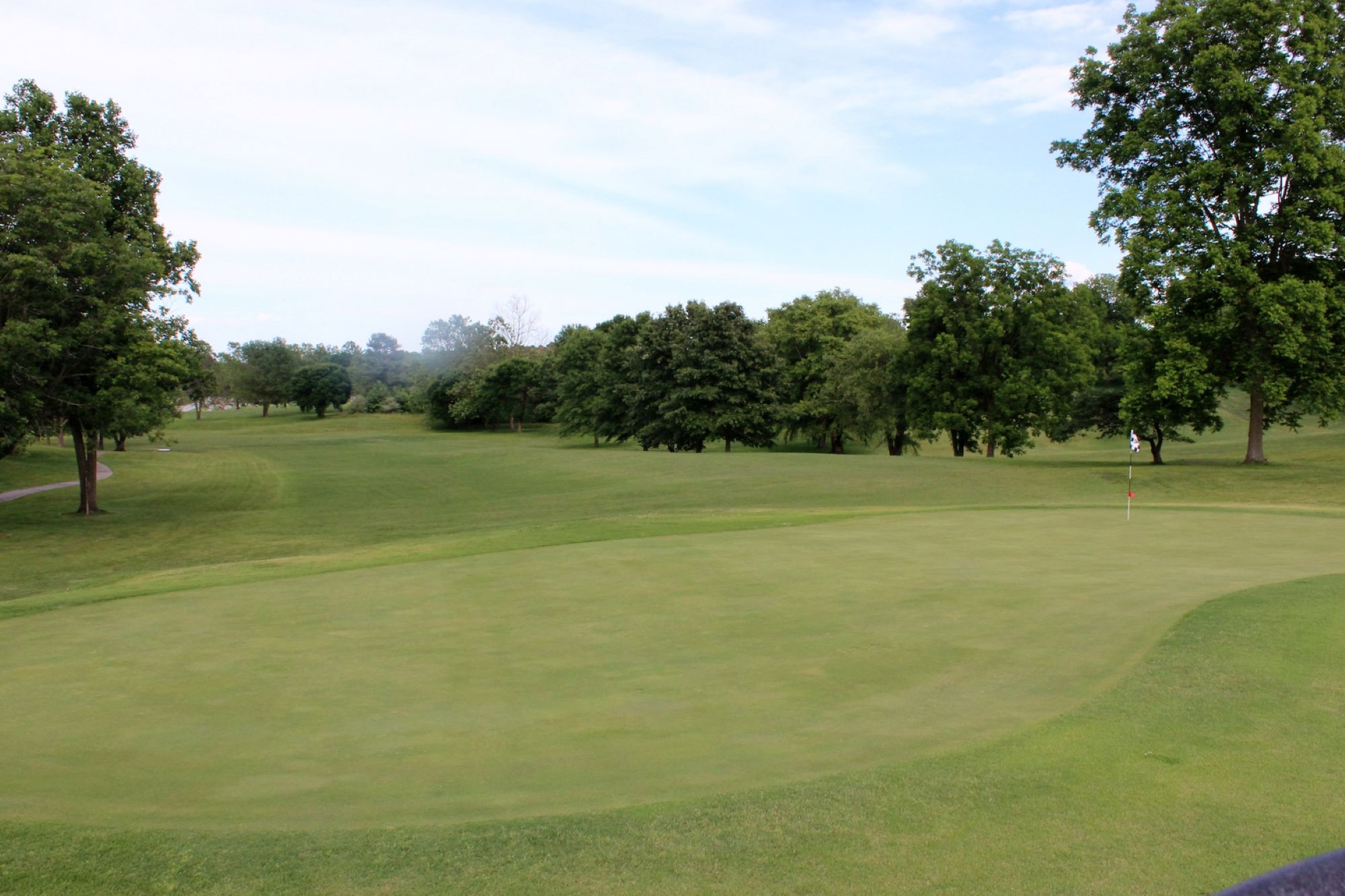 Fairway of golf course